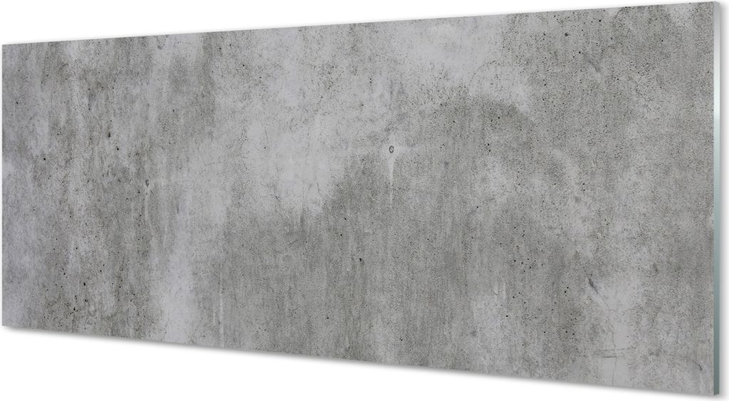 Glasbilder 125x50 Wandkunst Stein Betonwand