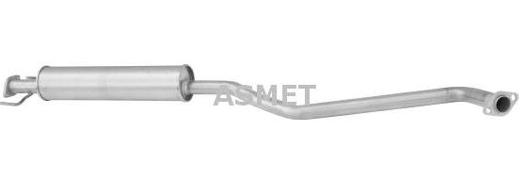 ASMET 5108 Mittelschalldämpfer OE 5852882 kompatibel mit Vectra