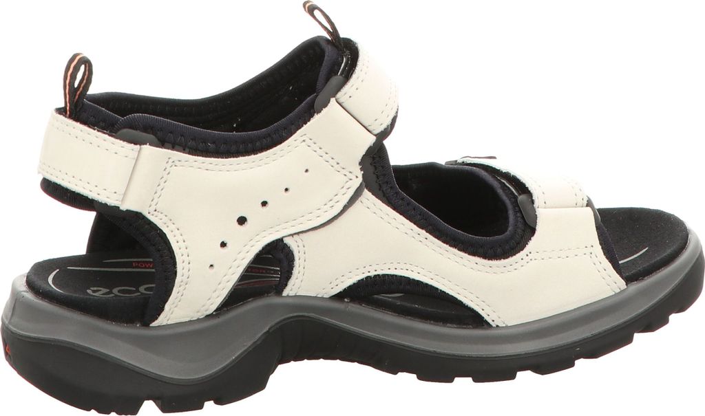Ecco Damen Sandalen Tiefenfußbett weiß Produktbild 