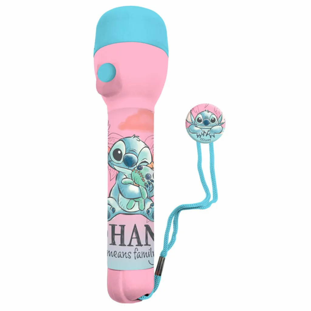 Torcia Grande Stitch Disney LED - Luce Notturna per Sogni Tranquilli - 2