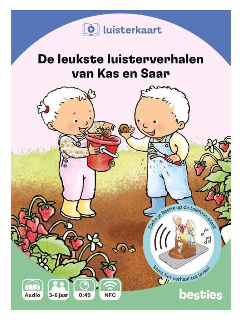 Centraal Boekhuis: Die besten Hörgeschichten aus Kas und der Saar-Hörkarte