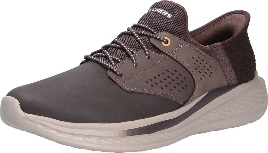 Skechers Herren-Slipper Chocolate Braun, Farbe:braun, EU Größe:451/2