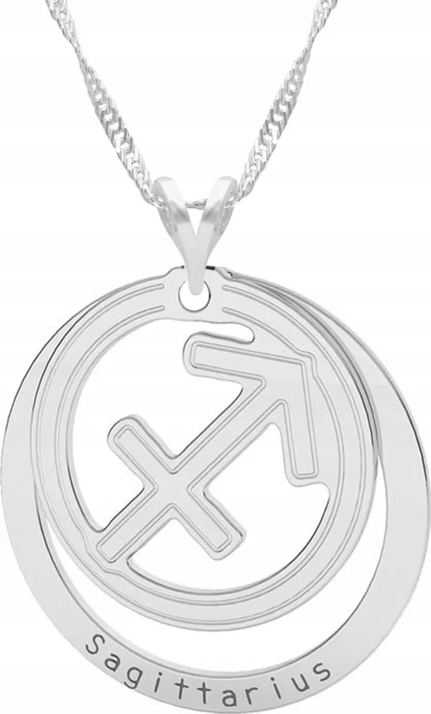 Collana Unisex Sagittario Argento 925 S925 | Street Style Zodiac