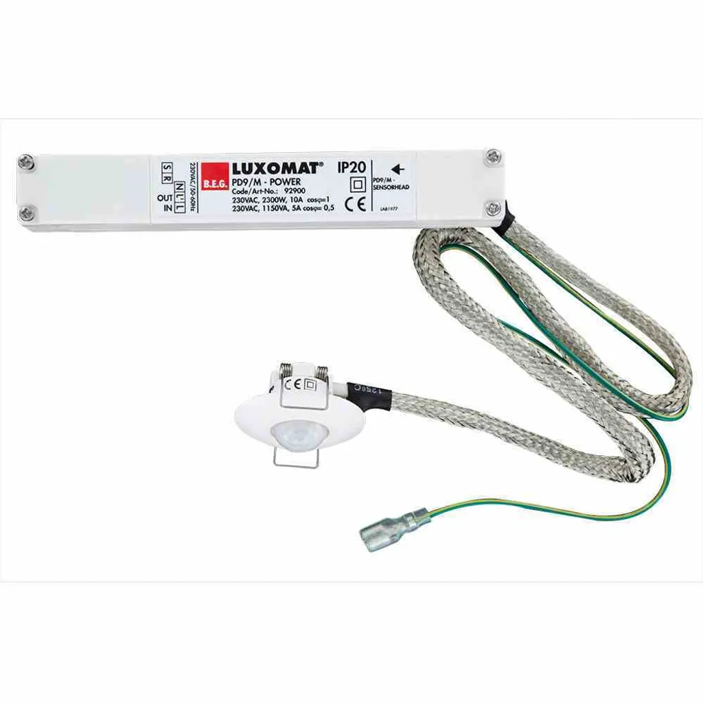 Mini-détecteur de présence PD9-Master RAL 9010 92900 blanc discret