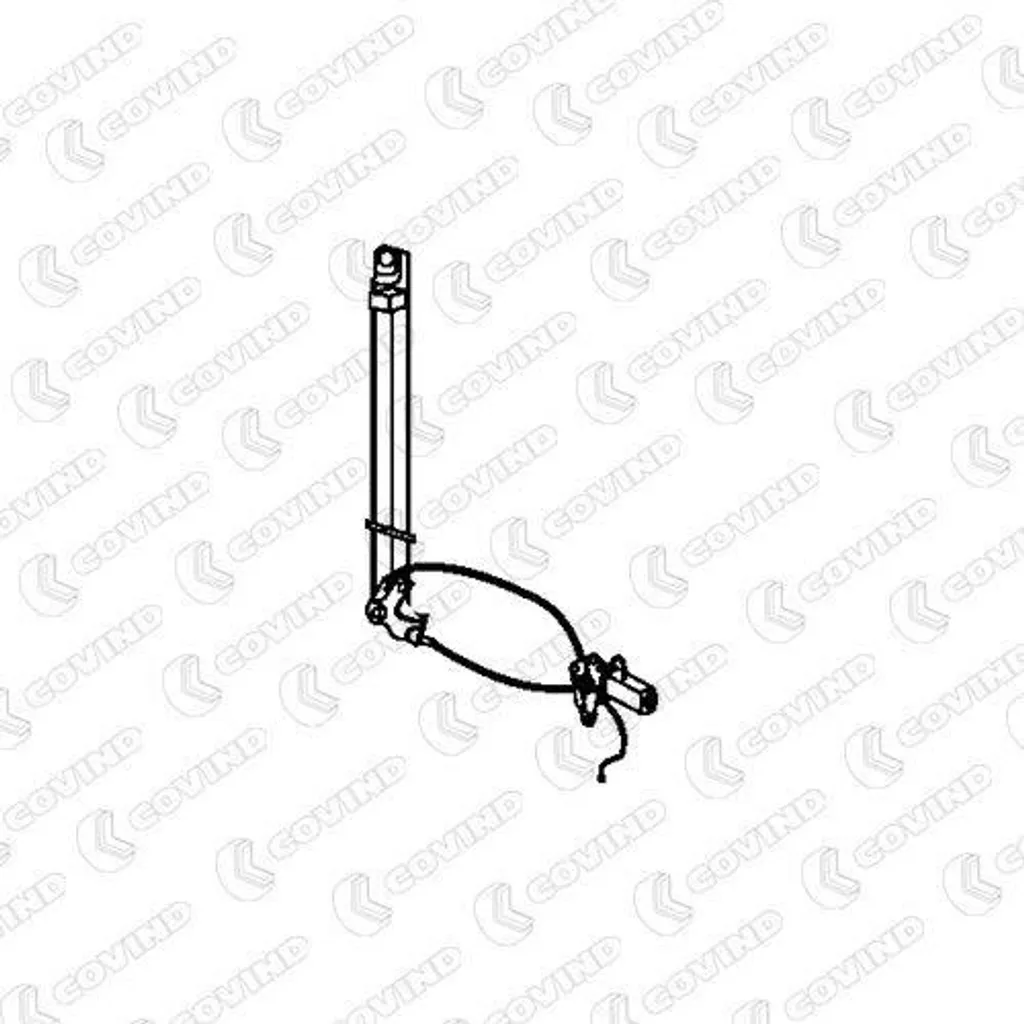 Lève-vitre électrique gauche COVIND 540/175 avec moteur renforcé