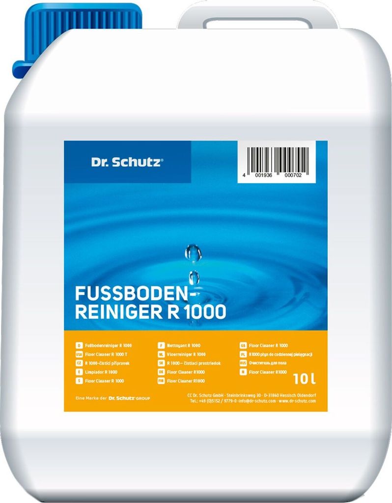Dr. Schutz R 1000 Fußbodenreiniger 10 Liter Produktbild 