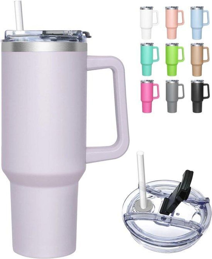 Isolierbecher 1180ML Edelstahl Kaffee To-Go
