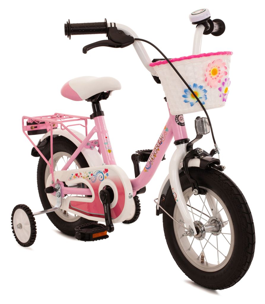 Kinder Fahrrad Bike Mädchen Kinderrad 12 Zoll 16 Zoll LILA Rücktrittbremse 