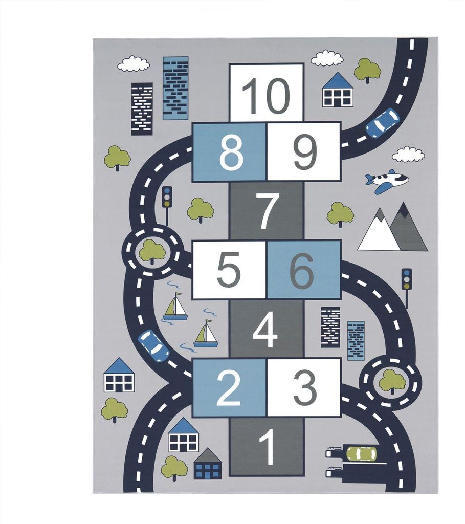 TT Home Kinder-Teppich, Spiel-Teppich Für Kinderzimmer, Produktbild 