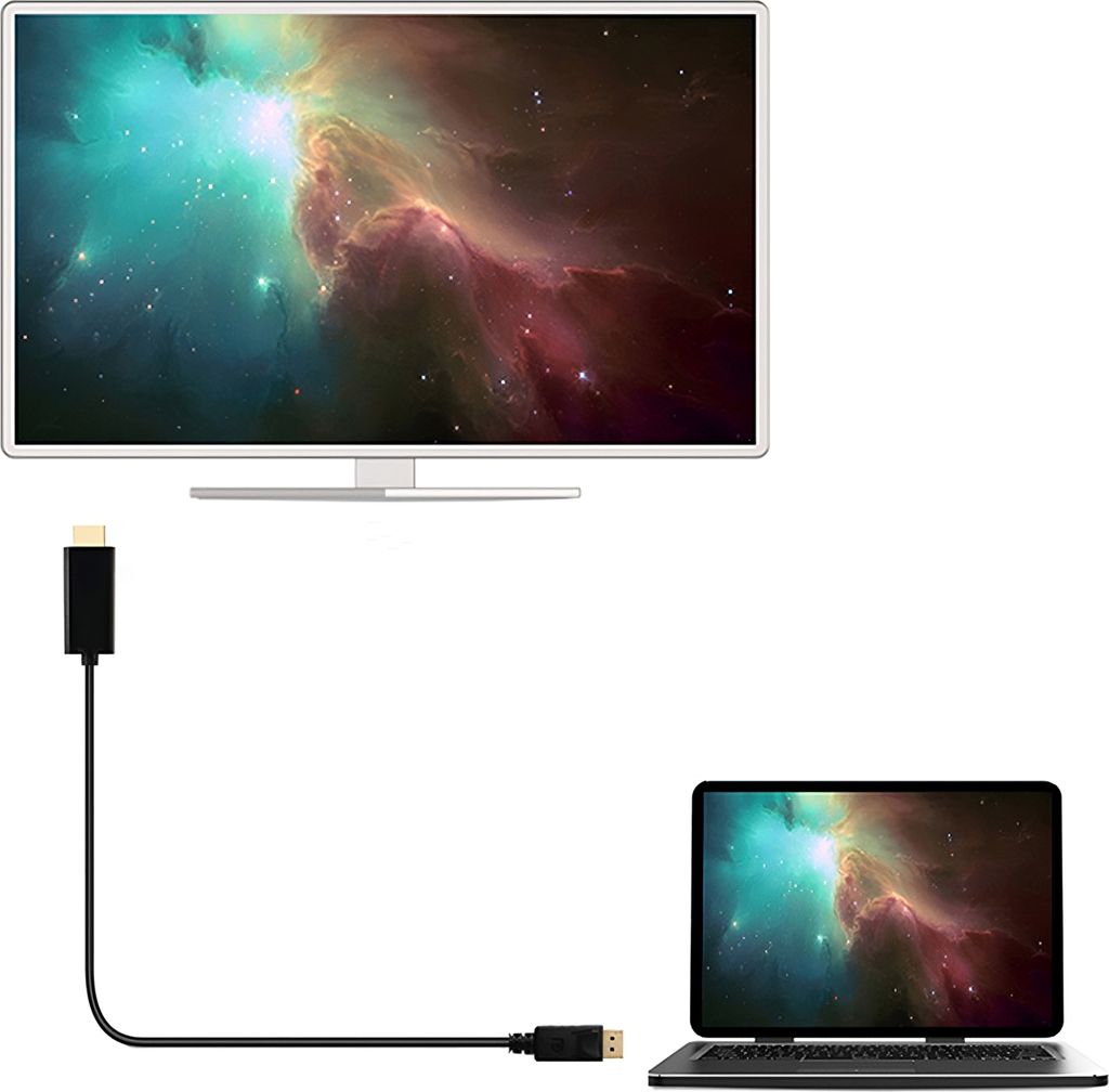Kabel Displayport do HDMI Konwerter DP komputer HDMI Zdjęcie produktu 14