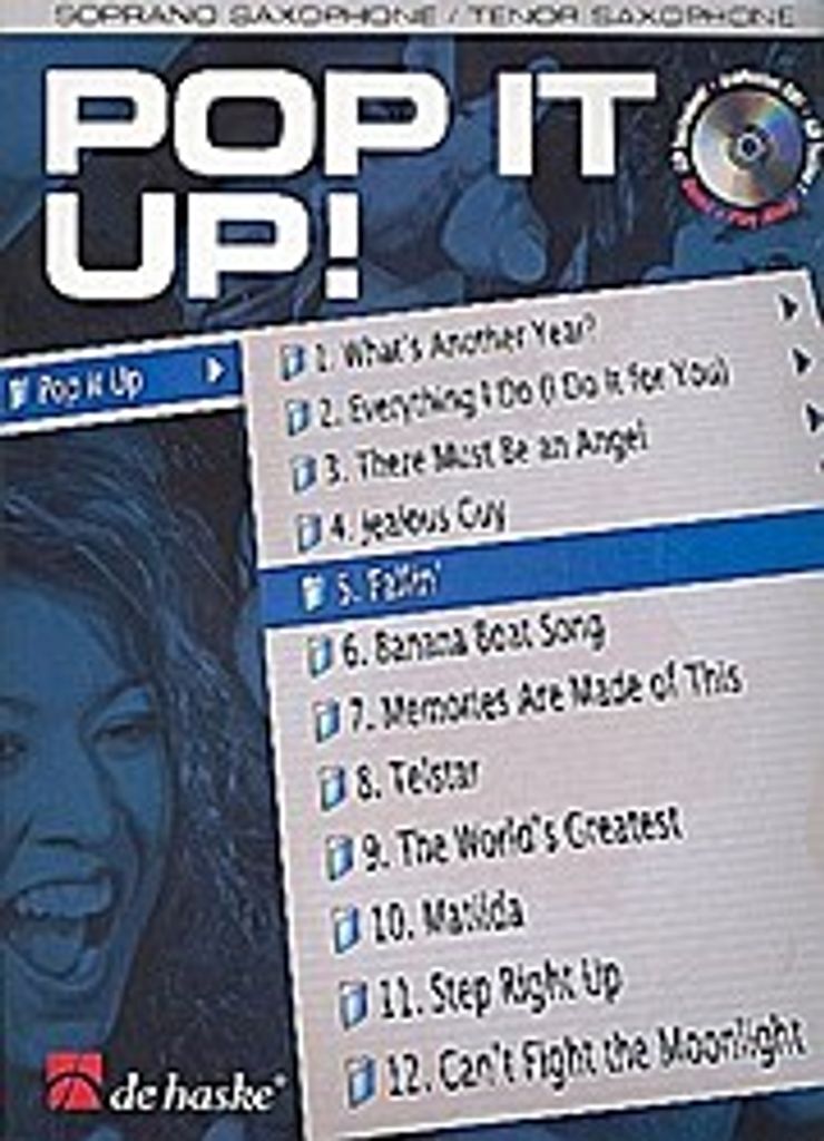 Pop it up (+CD) : for Soprano ortenor saxophone