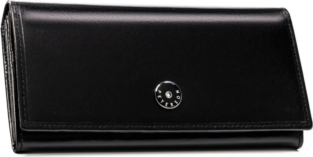 Petit Portefeuille Homme Peterson Rovicky 311350 Vertical Cuir Véritable