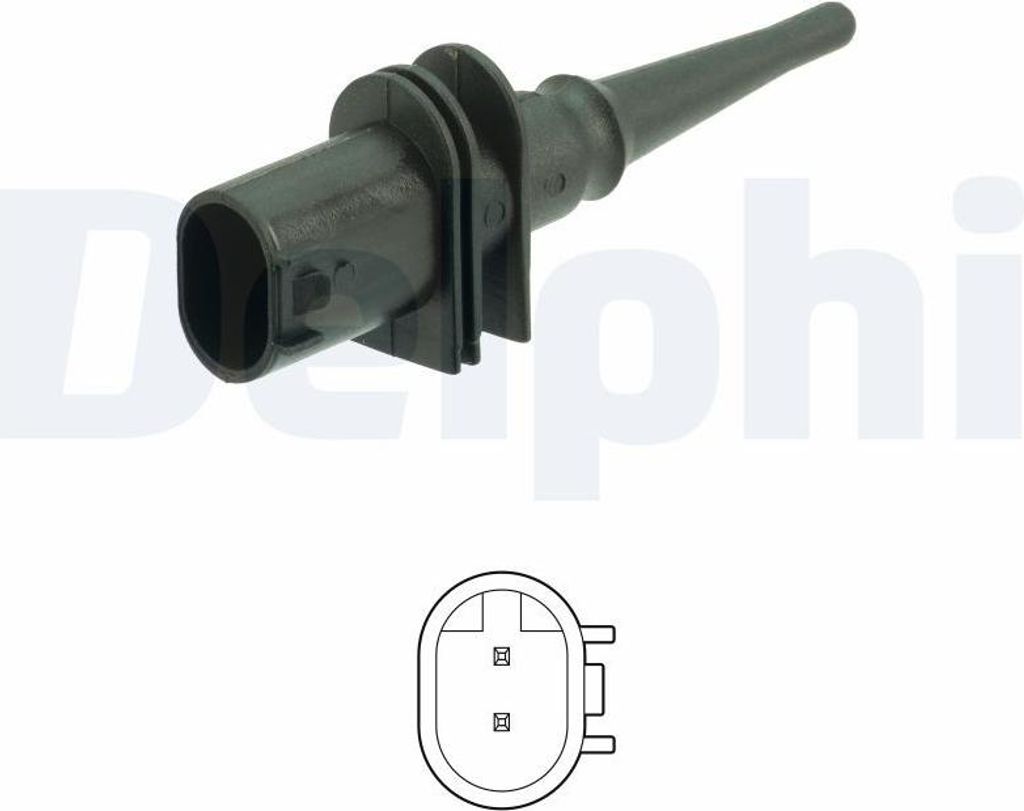 DELPHI Außentemperatursensor TS10533 Produktbild 