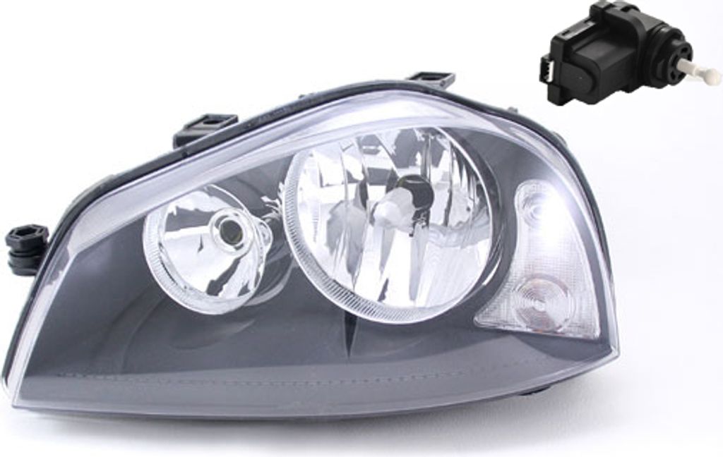 Johns, Scheinwerfer passend für Seat Arosa 6H 09/2000-06/2004 H7 H3 Links m. Stellmotor 6H1941029 1J0941295B 1J0941295F 9948336 1J0941295C 6X09412...