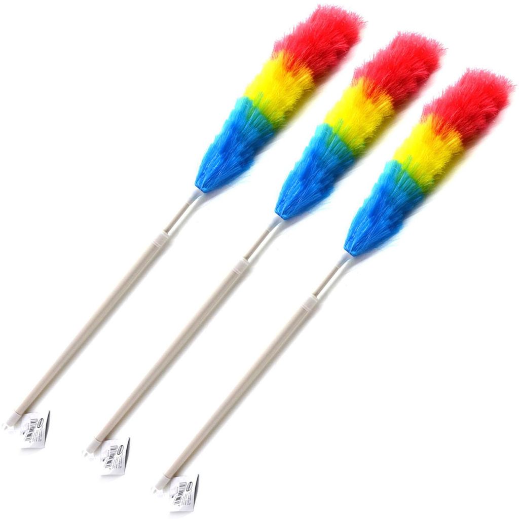 3 Stück Teleskop Staubwedel Staubwischer Teleskopstiel Produktbild 