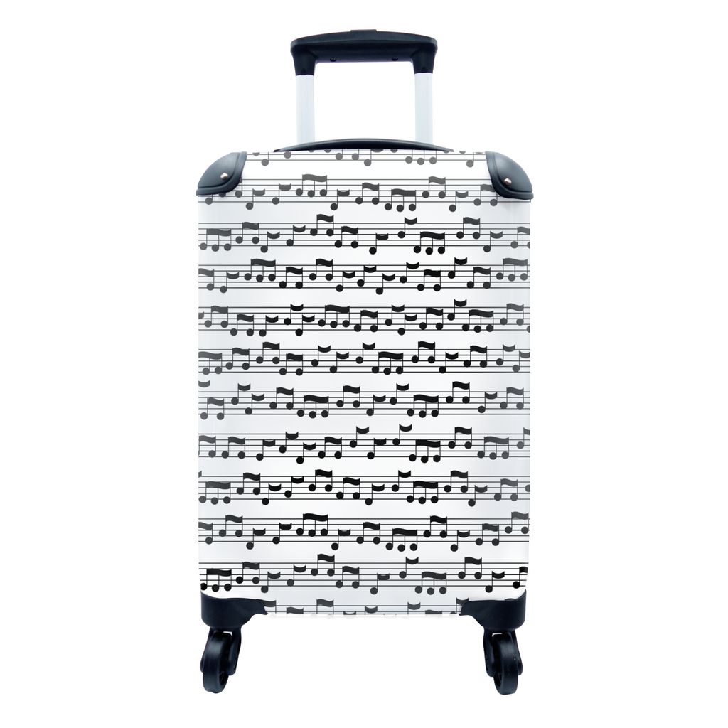 MuchoWow® Koffer Handgepäck Trolley Rollkoffer Kleine Produktbild 