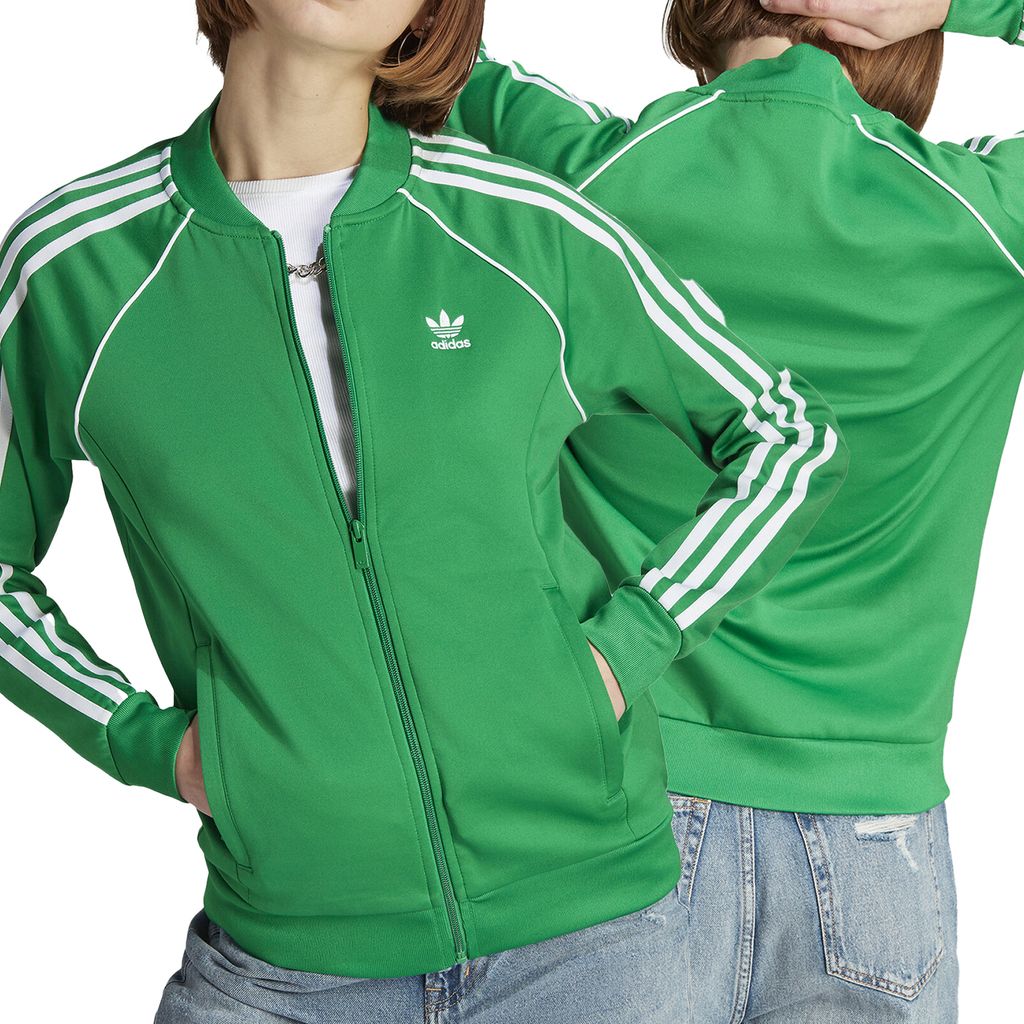 Adidas Zielona Bluza Damska Rozpinana z Kapturem IK4030 XS