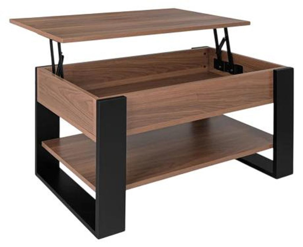 Tavolino da salotto allungabile, dimensioni 92 x 51 x 45 cm Immagine del prodotto 