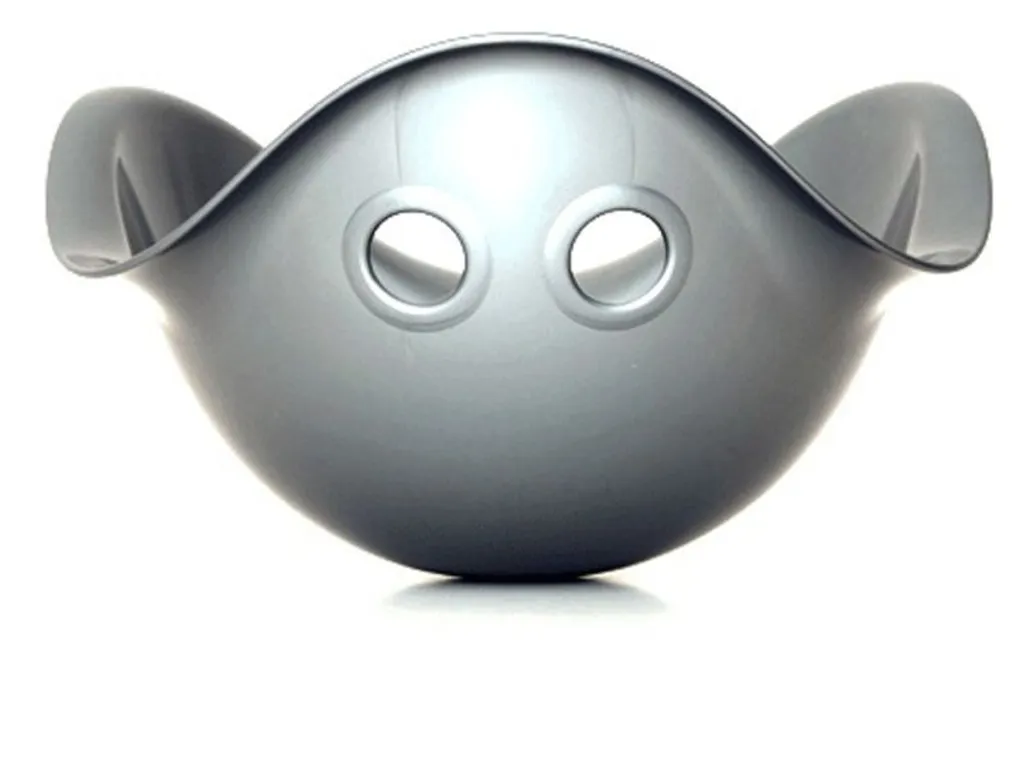 MOLUK Bilibo Silver Jouet d'Équilibre Incassable et Design Argenté