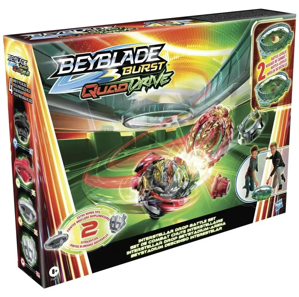 Hasbro Beyblade Burst QuadDrive Interstellar Drop Battle Set Arène