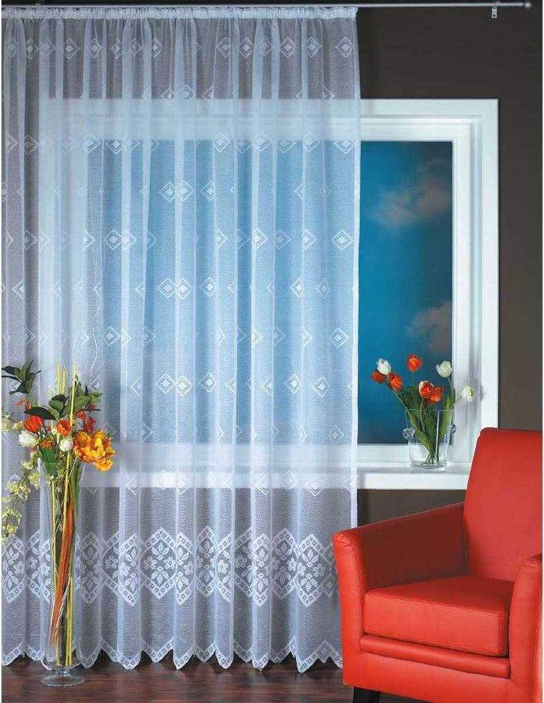 Gardine mit Universalband (500x245cm, Design: Philomena) - Produktbild 