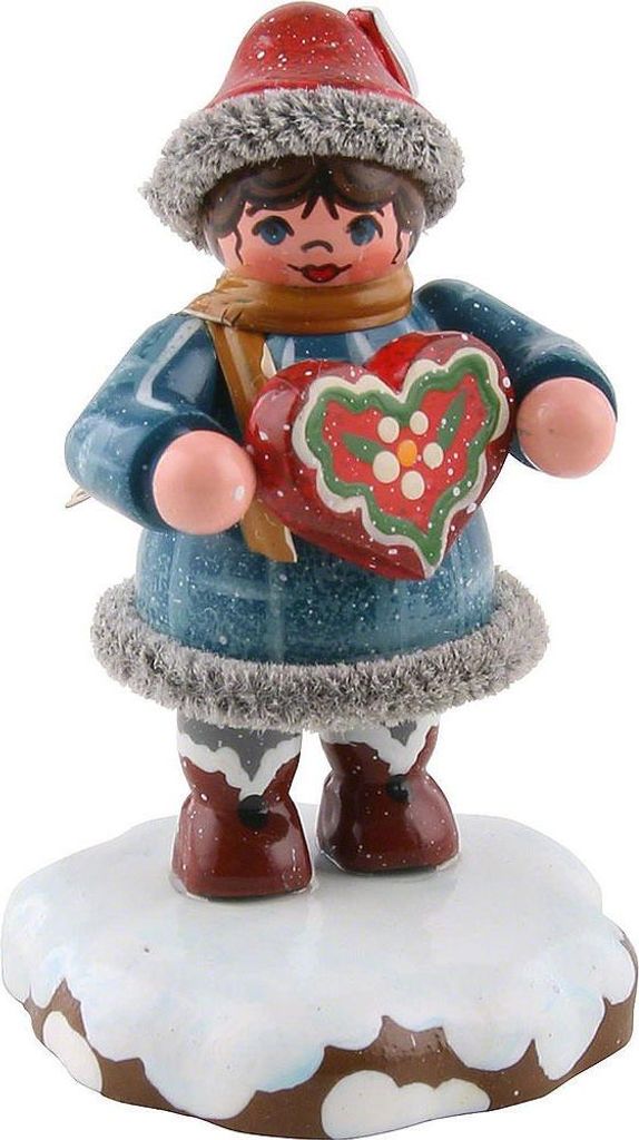 Winterkinder Tinchens Lebkuchenherz (5cm) von Hubrig Produktbild 