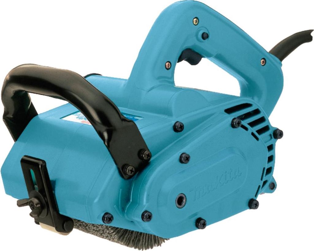 Makita 9741J, Bandschleifmaschine, Schwarz, Blau, 3500 RPM, Produktbild 
