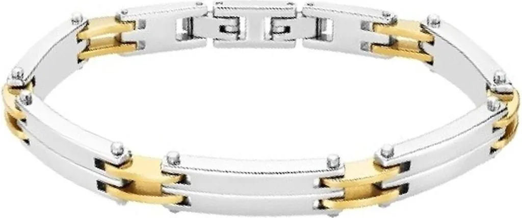 Gourmette homme Lotus en acier bicolore LS2259-2/1 bijou moderne