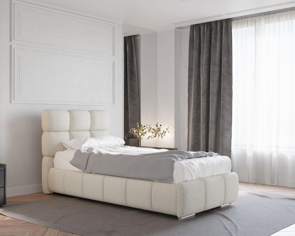 BLISS Polsterbett mit Bettkasten, ohne matratze Produktbild 