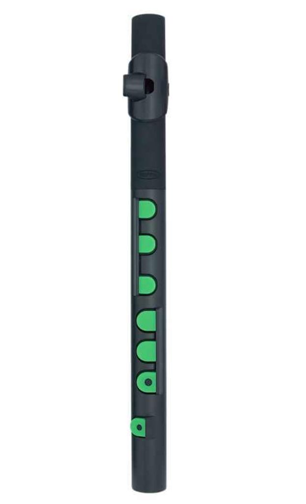NUVO TooT 2.0, schwarz-grün, mit Klappen
