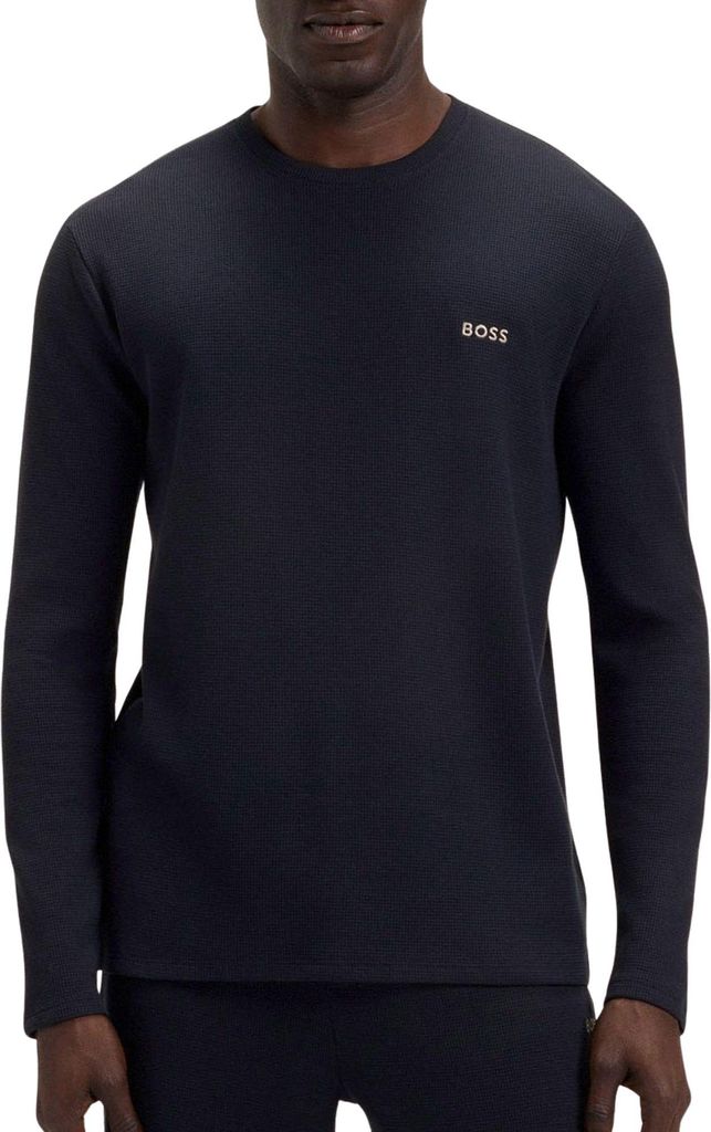 Boss Waffle Longsleeve Shirt Herren