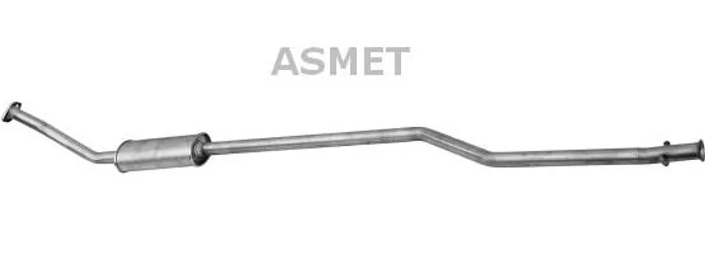 Silencieux central d'échappement Citroën Xsara - Intermédiaire ASMET 9046