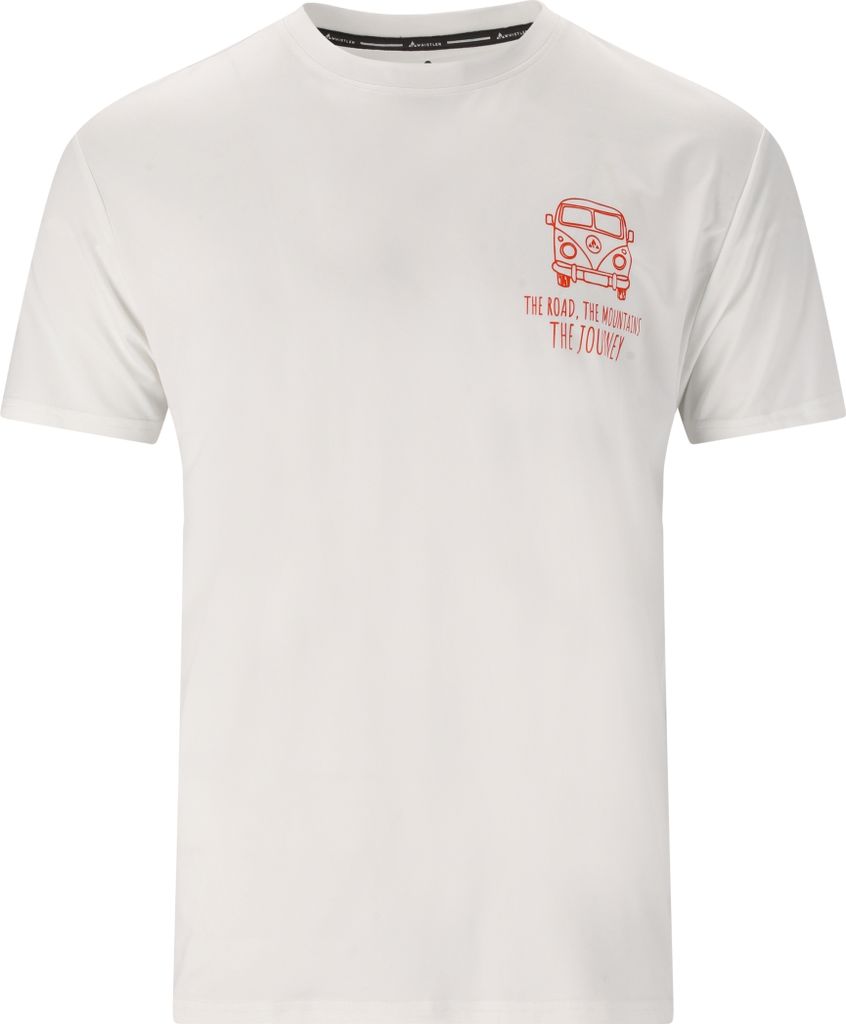 WHISTLER Tergo M Printed Tee WHITE WHITE XL