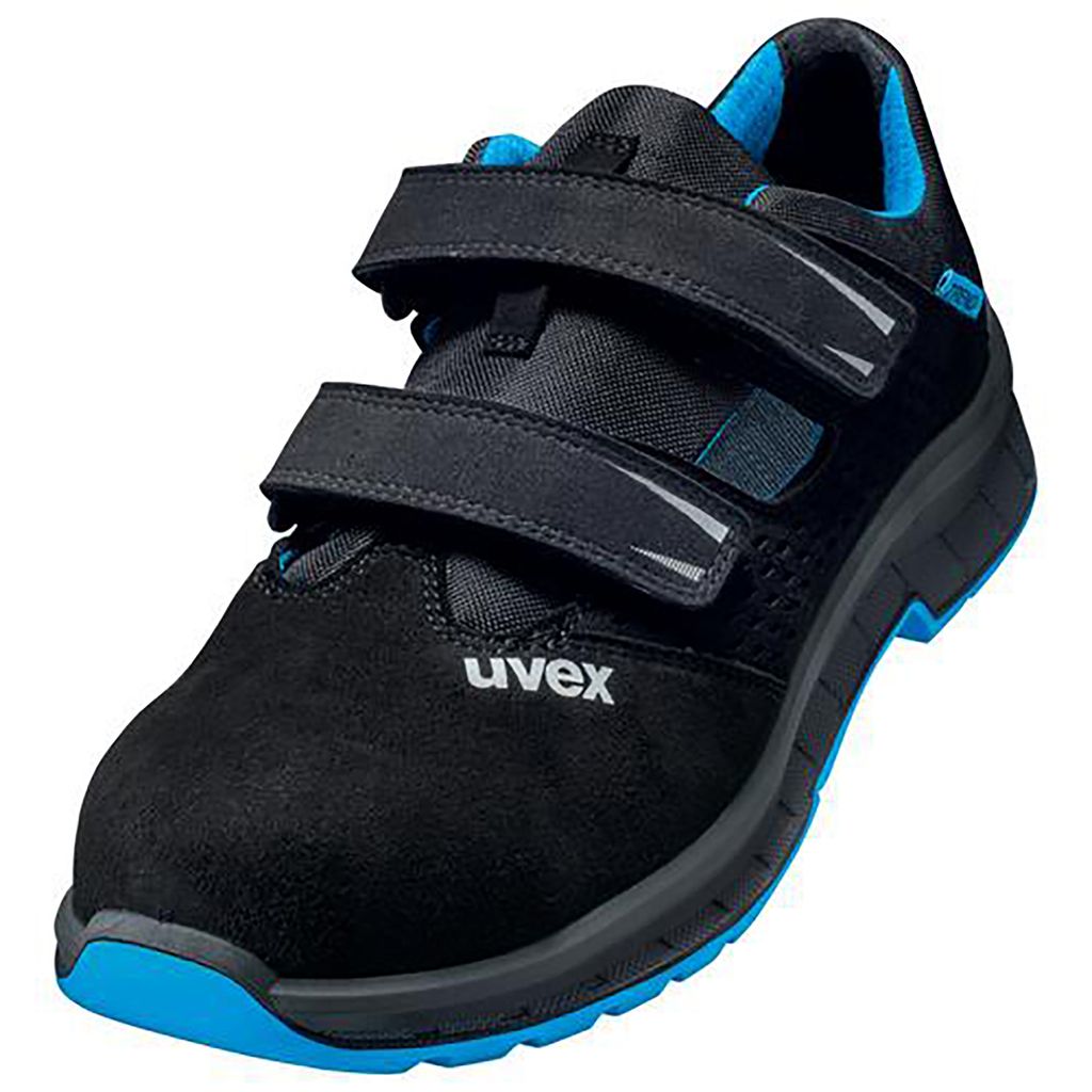 uvex 2 trend Sandalen S1 blau, schwarz Weite 10 Gr. 45