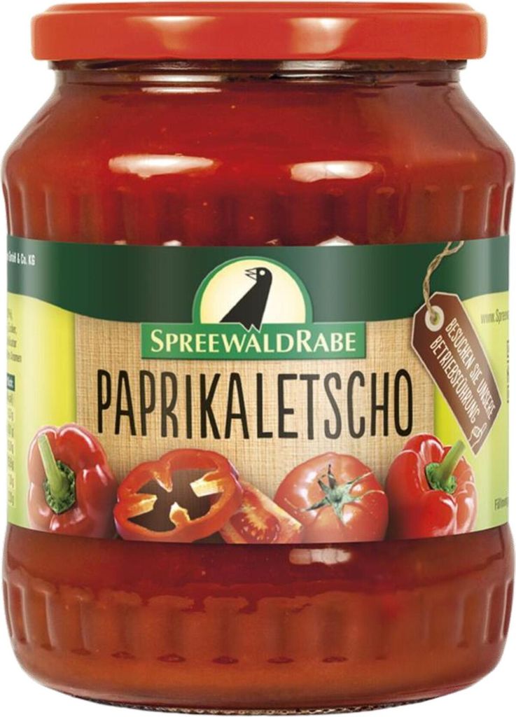 Spreewälder Paprikaletscho (720 ml Glas) Produktbild 