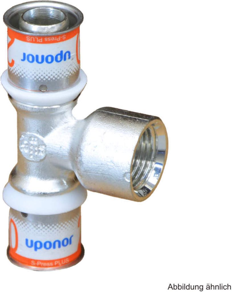 UPONOR S-Press PLUS, T-Stück, m. Innengew., 20-Rp3/4"FT-20, 1 Stk.