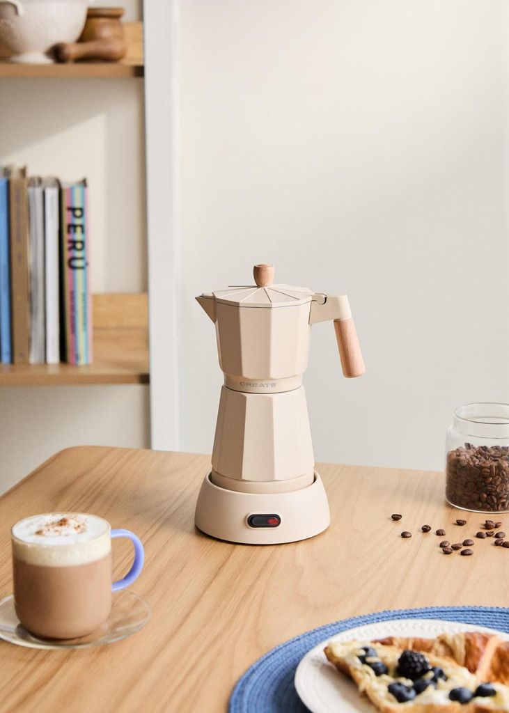 THERA MOKA ELECTRIC - Elektrische Espressokanne mit Warmhaltefunktion