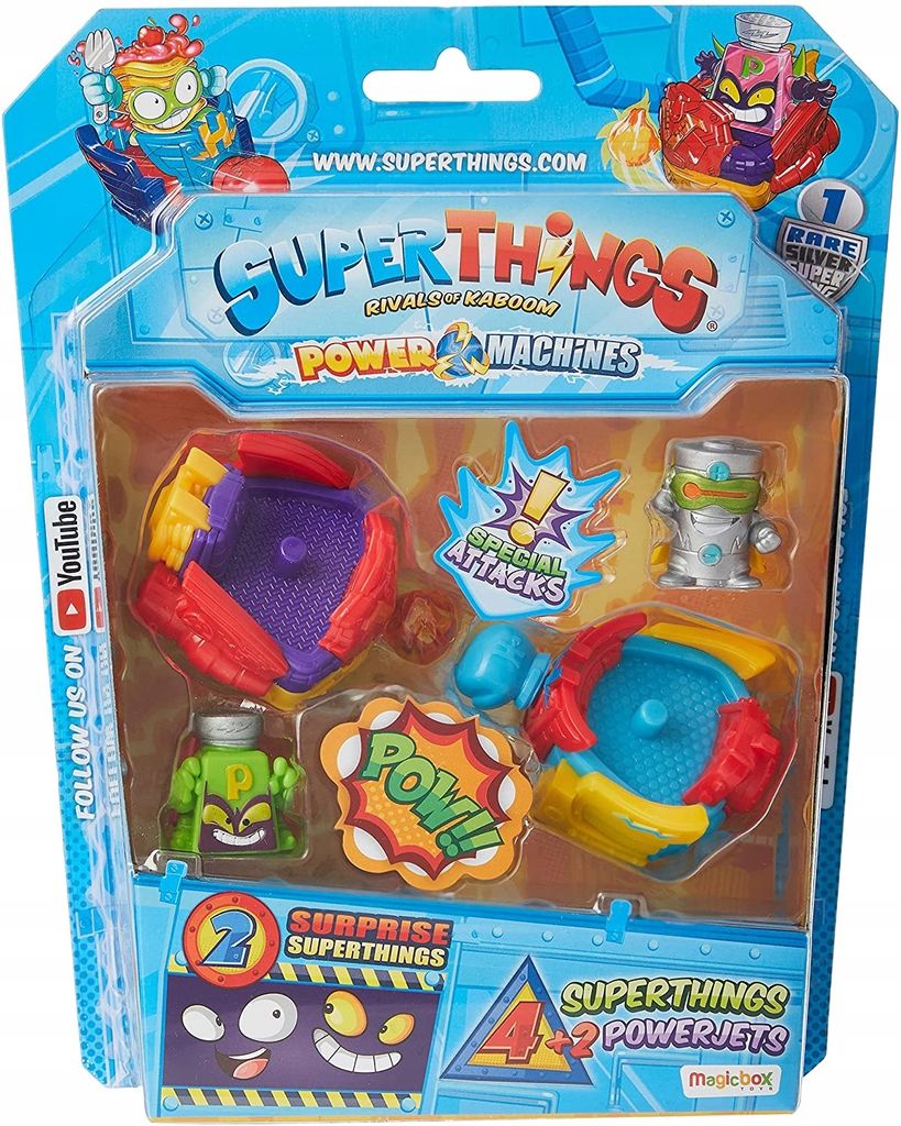 SuperThings - Macchina del potere - Blister 6 PowerJet, Immagine del prodotto 