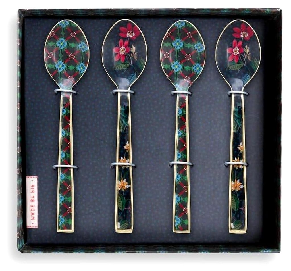 Kaffeelöffel Berry Blues 14,5 cm Set von 4