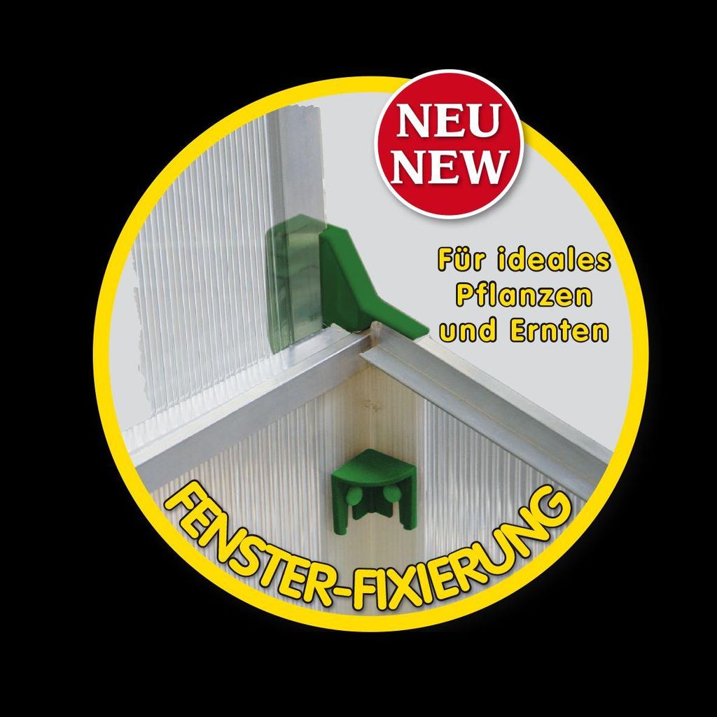 Juwel Frühbeet Gewächshaus Easy Fix + Fensterfixierung, Produktbild 