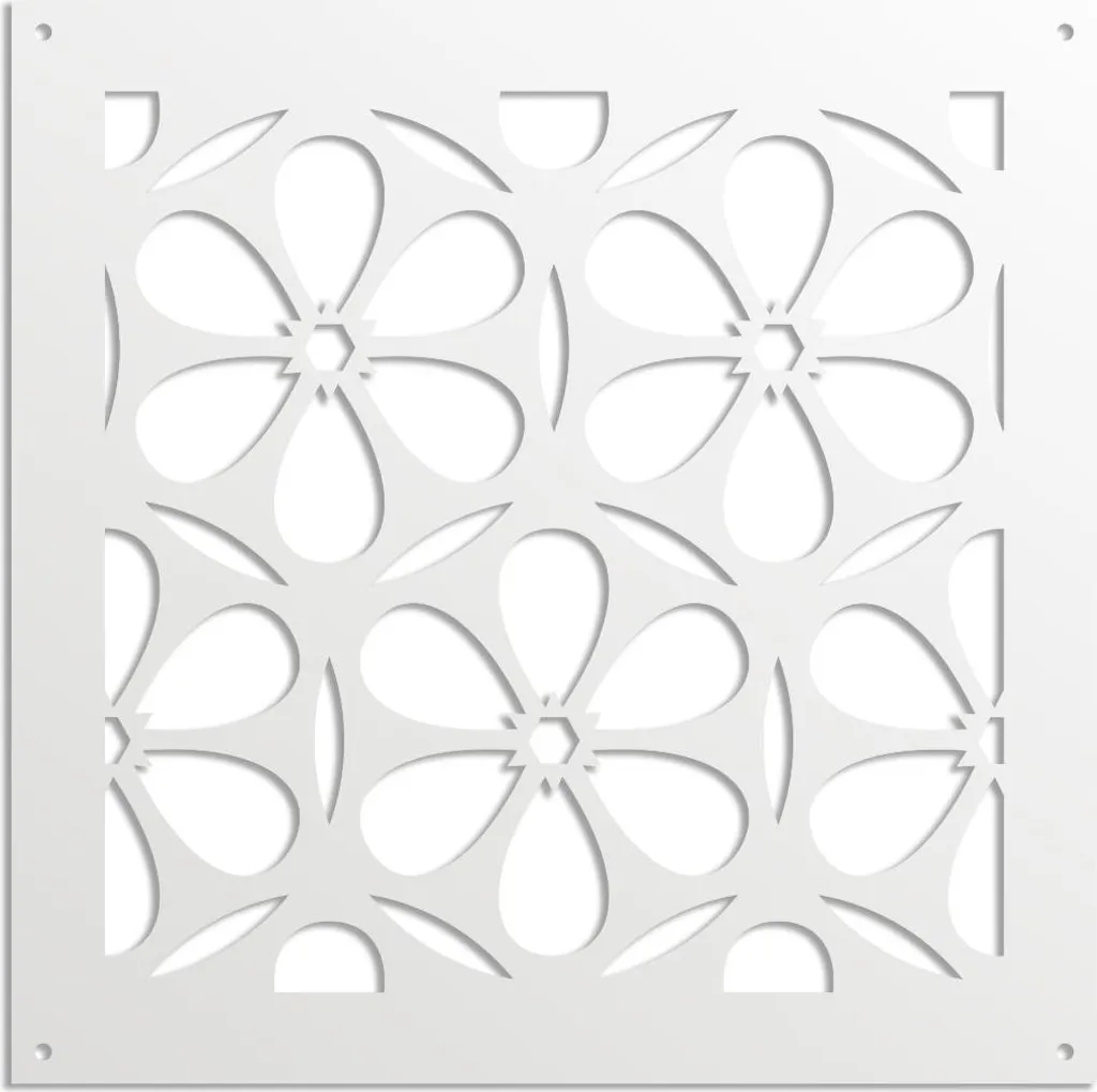 Offerta Pannello Frangisole PVC Bianco 73x73 ESAPRIME - In Stock