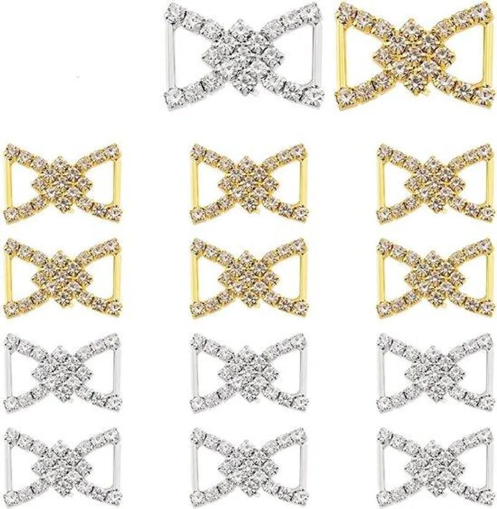 Boucles à double anneau en D - Lot de 16 boucles à pince multicolores