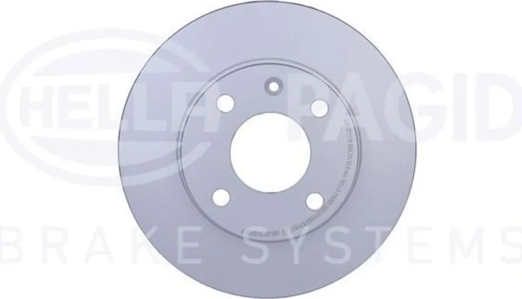 Disque de frein HELLA 8DD 355 123-121 pour Opel Karl C16 - OE 13584676