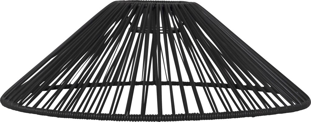Abat-jour Star Vide, noir, 38 x 12 cm, pour E27, Image du produit 