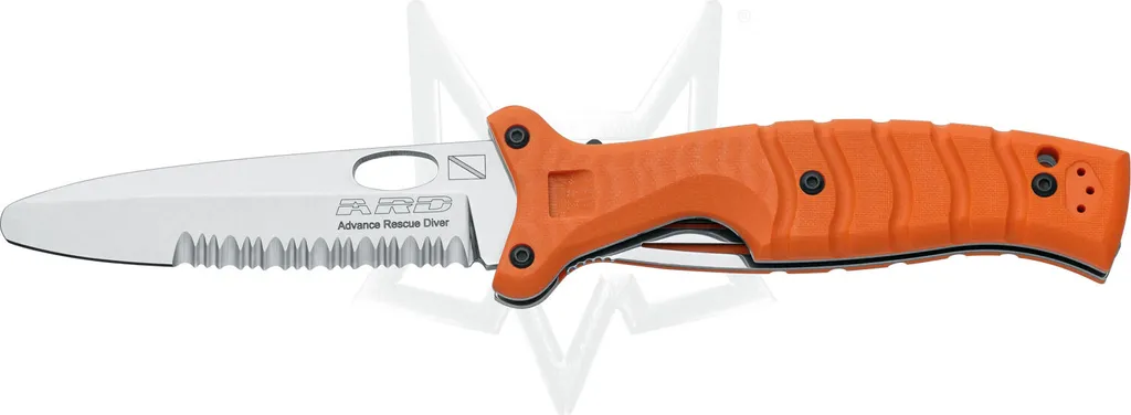 Couteau FOX Advance Combat Rescue A.R.D. Orange G10 Lame N690 Pliant
