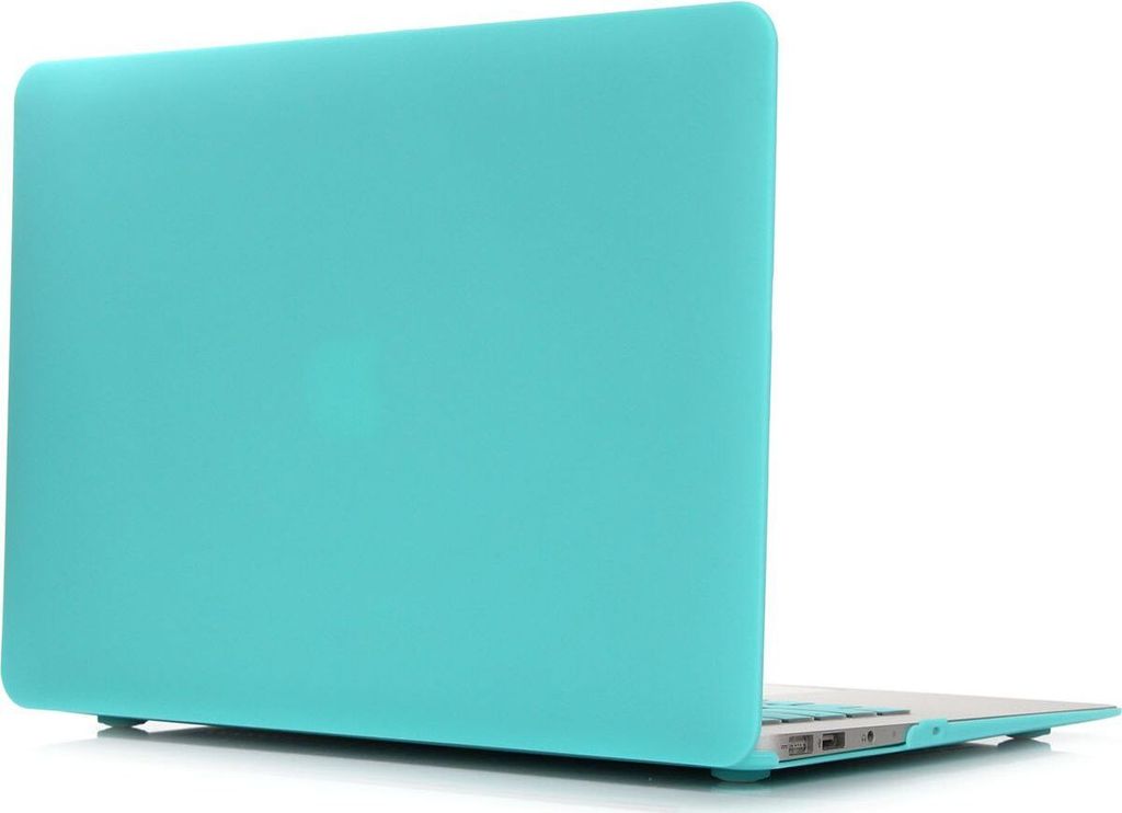 Mobigear Matte MacBook Air 13 Zoll (2010-2019) Hardcase Hülle MacBook Case - Türkis - Model A1369 / A1466