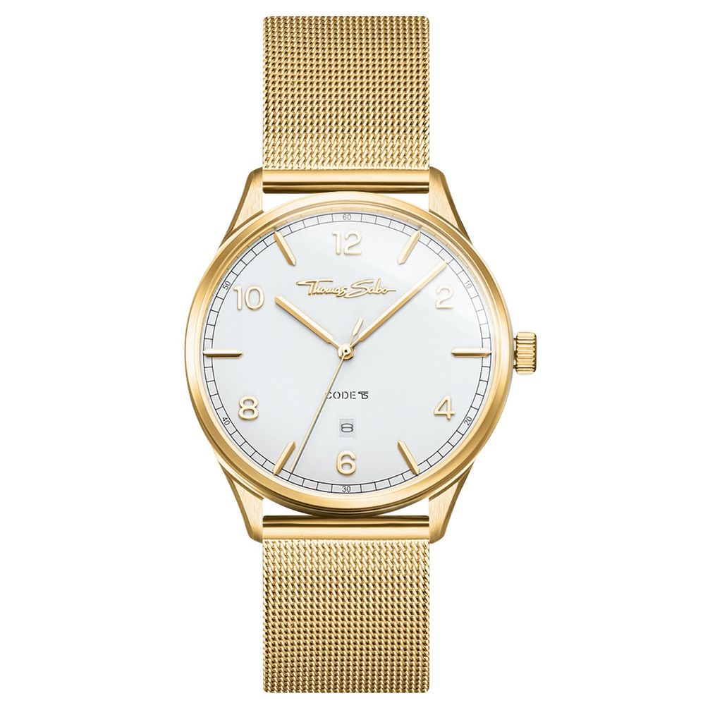 Thomas Sabo Uniuhr CODE TS gelbgold WA0340-264-202