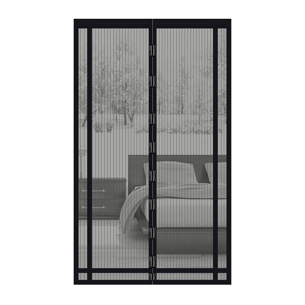 Magnet Fliegengitter Fenster 110 x 70 cm, Insektenschutz Magnet  Fliegengitter, Klebmontage ohne Bohren für Alle Fenster, Grau : :  Baumarkt