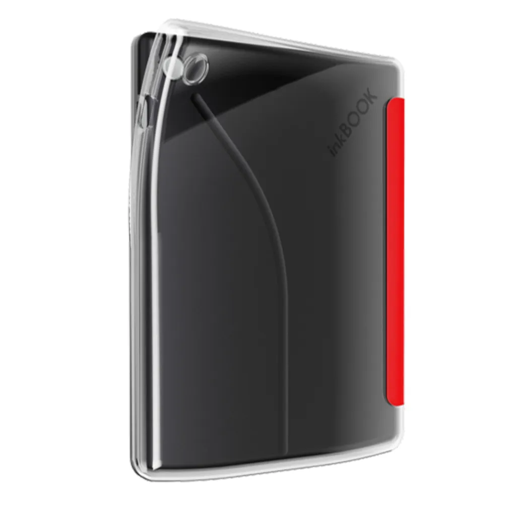 Étui InkBook DUO rouge anti-rayures pour Solaris protection d'écran - 3