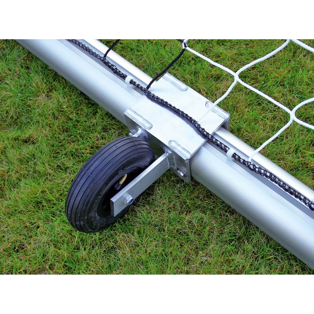 Sport-Thieme Transportrollen für freistehende Tore, Rechteckprofil 80x40 mm, Profilnut tiefer liegend